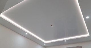 Светодиодные натяжные потолки Людиново, цена от 1544 руб.